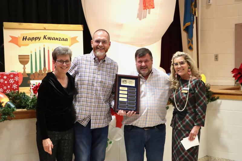 Rehoboth Beach Main Street recognized Terry Kistler and Mike Venanzi as the organization’s Champions of the Year. They were honored for their community volunteer work. Shown are (l-r) Carolyn Diefenderfer, Terry Kistler, Mike Venanzi and Jen Carroll.